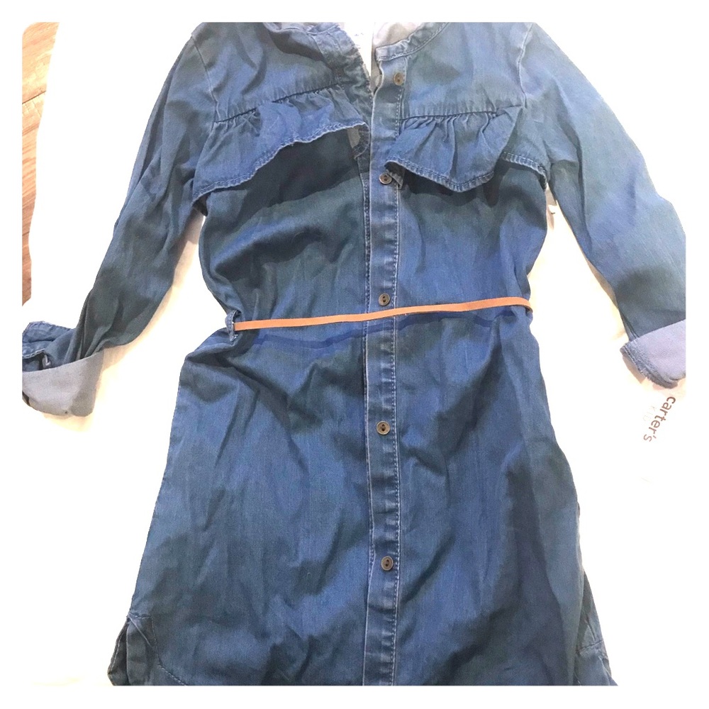 4/5 Denim dress with tags